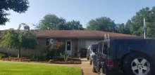 Residential gutter cleaning and window cleaning service
